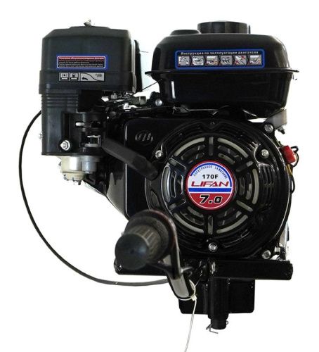 Мотор лодочный болотоход Habert (двигатель Lifan 170F D20)-Tehinstrument