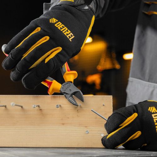 Бокорезы, диэлектрические рукоятки, до 1000 В, трехкомпонентные рукоятки, 180 мм Denzel-Tehinstrument