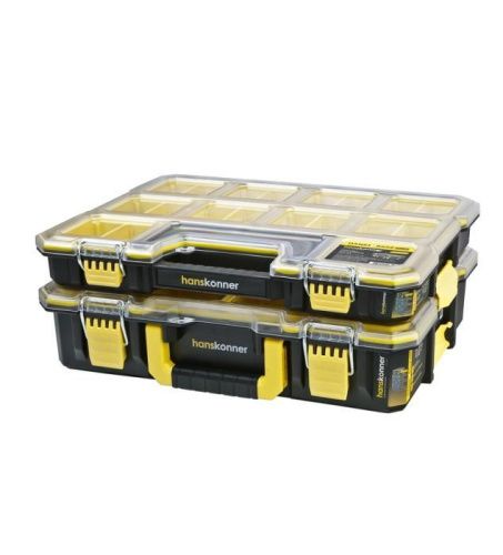 HSP2KIT Комплект органайзеров 2шт  DUALKIT система хранения HANSTORAGE PLUS, 440x354x170мм-Tehinstrument