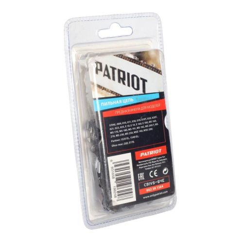 Цепь пильная Patriot 91VS-64E (3/8", 1.3 мм, 64 звена)-Tehinstrument