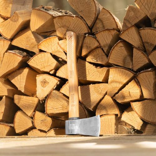 Топор кованый, 900 г, американский тип, буковая рукоятка, 430мм, EFP Denzel-Tehinstrument