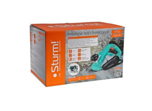 Рубанок P1012 STURM 1100Вт 82мм  с возможностью стационарного крепления-Tehinstrument