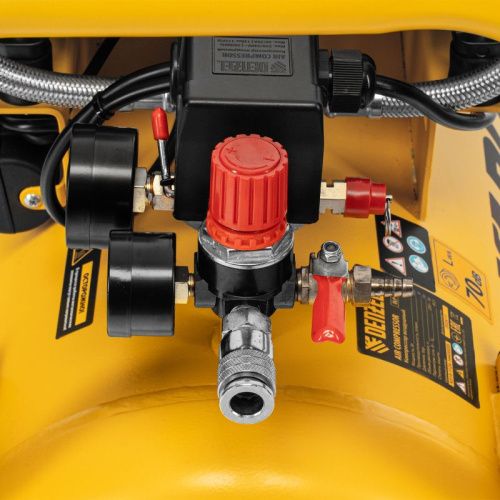 Малошумный безмасляный компрессор Denzel DLP-3000/50-Tehinstrument