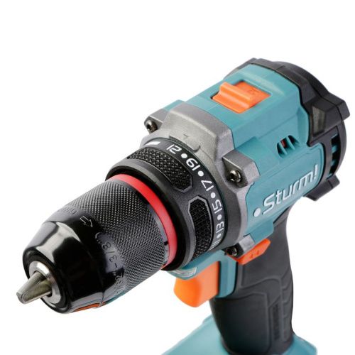 CD1860BL Дрель аккумуляторная  Sturm, бесщеточная 18В, 1BatterySystem, 60Нм, 2х2.0Ач, кейс-Tehinstrument