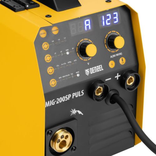 Инверторный полуавтоматический сварочный аппарат Denzel IMIG-200SP Pulse-Tehinstrument