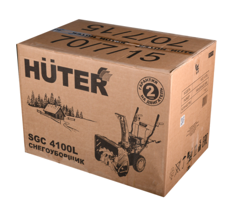 Снегоуборщик бензиновый Huter SGC 4100L-Tehinstrument