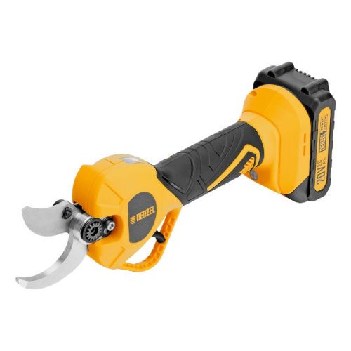 Секатор аккумуляторный, бесщет., CP-40BL, Li-Ion, 20 В, лезвия SK5 Denzel-Tehinstrument