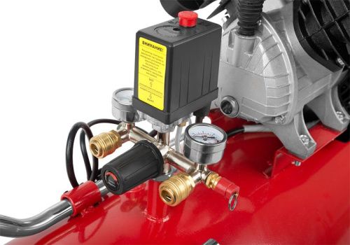 Компрессор воздушный масляный  Sturm AC93104 2,4кВт,410л/мин, ресивер 100л, прямой привод,предохр. клапан-Tehinstrument