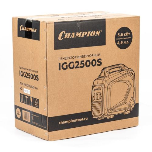 Бензиновый генератор CHAMPION IGG2500S-Tehinstrument