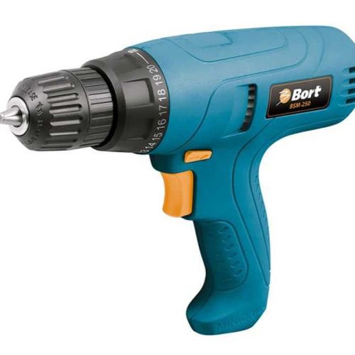 Электрическая дрель Bort BSM-250 (дрель-шуруповерт Борт 250), 98295641-Tehinstrument