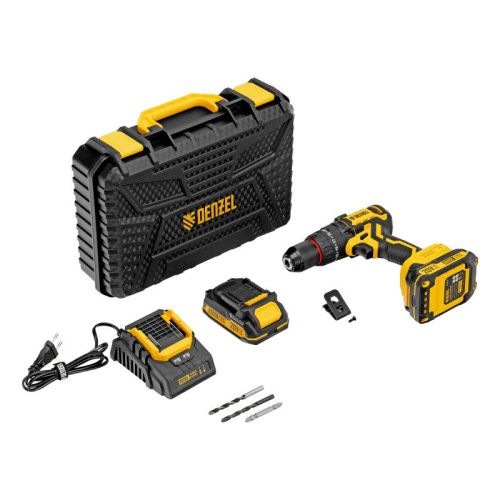 Бесщеточный аккумуляторный ударный шуруповерт Denzel CIDH-BL-20, Li-Ion, 20 В-Tehinstrument