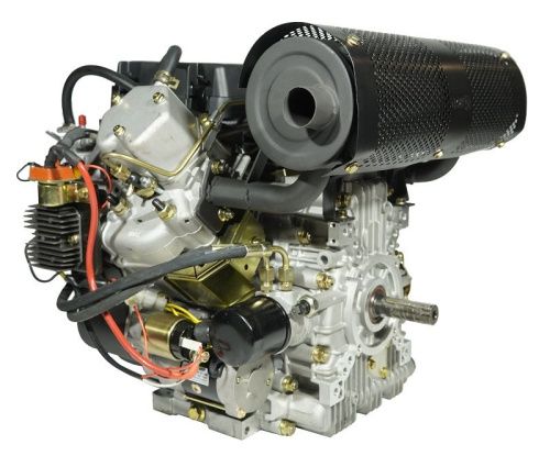 Двигатель дизельный Habert HD2V910 D25.4 мм 20А-Tehinstrument
