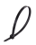 Хомуты нейлоновые (стяжки) черные 100 шт. Вихрь 4,8*200 Ч-Tehinstrument