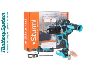 Аккумуляторный шуруповерт  Sturm CD1880 1BatterySystem-Tehinstrument