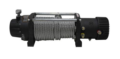 Habert Лебедка электрическая 8000LB, стальной трос-Tehinstrument