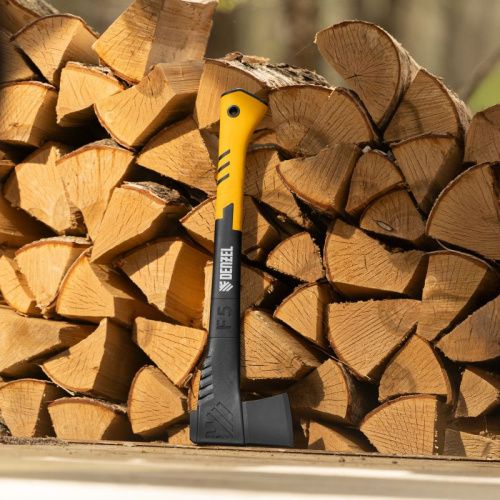 Топор-колун, F5, 1100 гр, двухкомпонентная рукоятка, 500 мм// Denzel-Tehinstrument