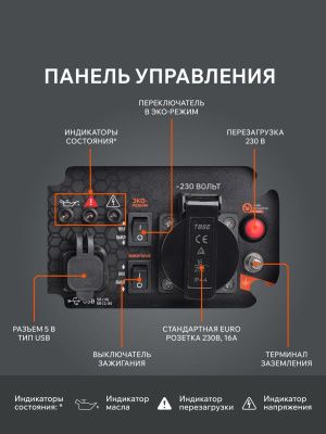 Генератор инверторный PATRIOT iGX 1200-Tehinstrument