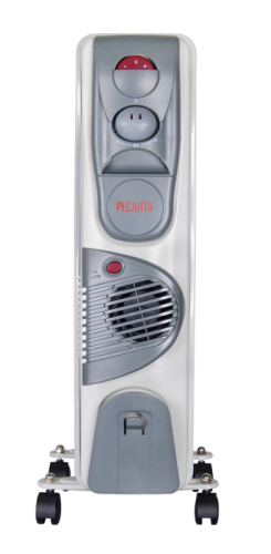 Масляный радиатор РЕСАНТА ОМ-9НВ с вентилятором-Tehinstrument