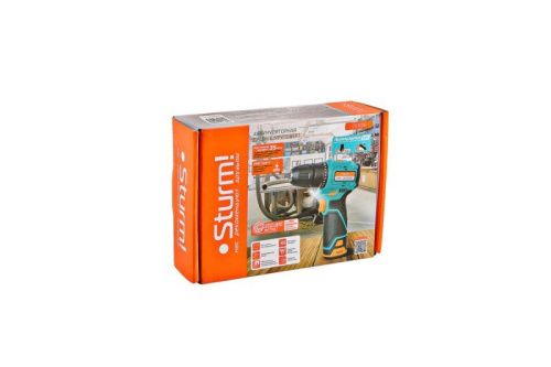 Аккумуляторный шуруповерт  Sturm CD1235 1BatterySystem12V-Tehinstrument