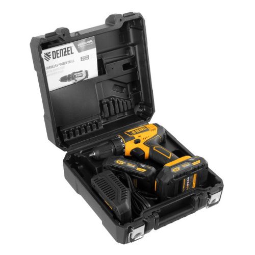 Дрель-шуруповерт аккумуляторная Denzel CDL-18-02BM-Tehinstrument