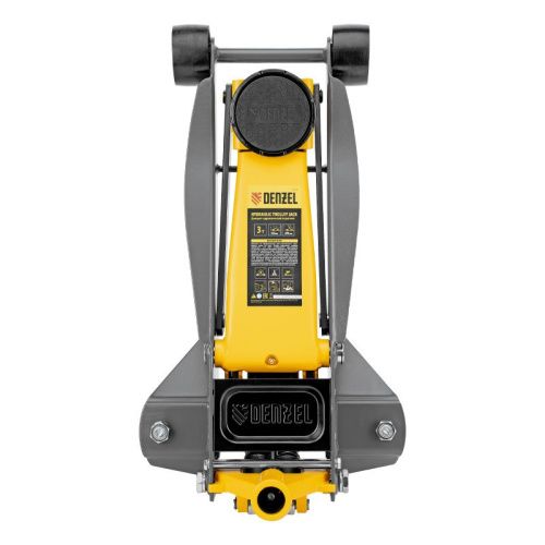 Домкрат гидравлический подкатной, 3 т, 125-470 мм, быстрый подъем, проф. Denzel-Tehinstrument