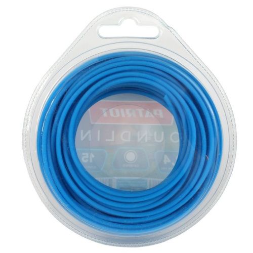 Леска Roundline D 2,4 мм L 15 м (круглая, синяя), Patriot-Tehinstrument