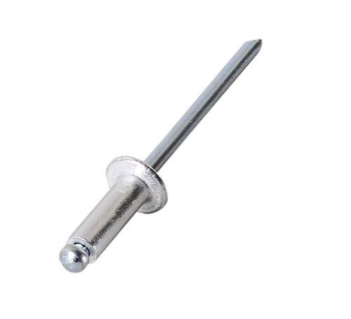 Заклёпки алюминиевые Вихрь 4,0х12 мм, 50 шт.-Tehinstrument