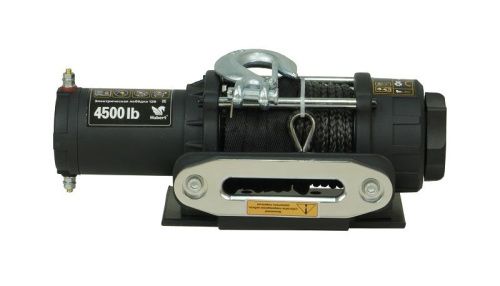 Лебедка электрическая Habert 4500LB, синтетический трос-Tehinstrument