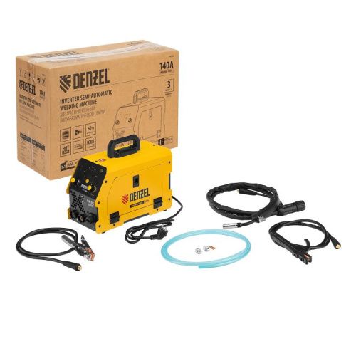Аппарат инвертор. полуавтомат. сварки Mini MIG-140FG, Denzel-Tehinstrument