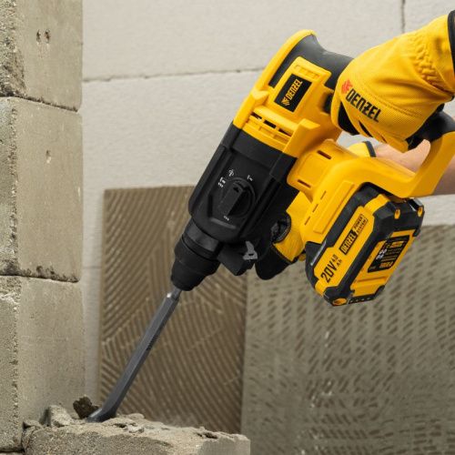 Бесщеточный аккумуляторный перфоратор Denzel RHH-BL-20-28, 3 Дж, Li-Ion, 20 В-Tehinstrument