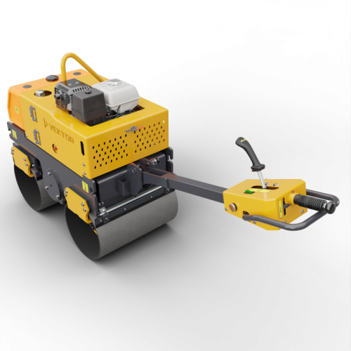 Виброкаток ручной двухвальцовый Vektor VRDR-800-Tehinstrument