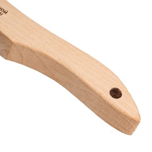 Щетка зачистная 5-и рядная, прямая проволока из нержавеющей стали с деревянной ручкой, EFP// Denzel-Tehinstrument