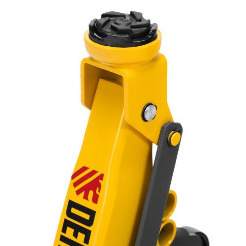 Домкрат гидравлический подкатной с фиксатором, 2,8 т, 135-385 мм Denzel-Tehinstrument