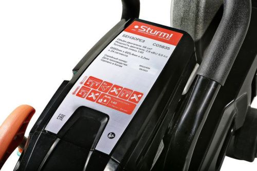 Бензорез  Sturm CG5835 2,6кВт/3,5л.с, двигатель 58см3, диск 350мм, карбюратор WALBRO-Tehinstrument