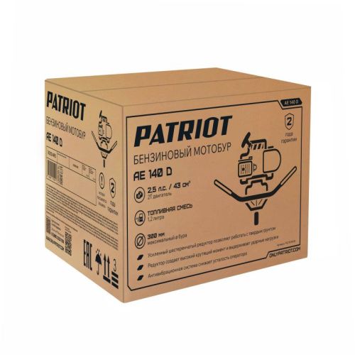 Мотобур бензиновый Patriot AE 140 D (без шнека)-Tehinstrument