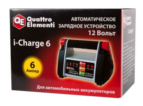 Зарядное устройство QUATTRO ELEMENTI i-Charge  6  полный автомат-Tehinstrument