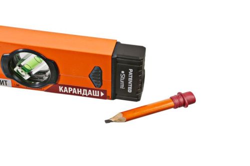 Уровень с карандашом 400 мм,  Sturm-Tehinstrument