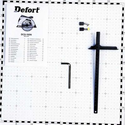 Циркулярная пила Defort DCS-165N (циркулярка Дефорт 165), 93721756-Tehinstrument