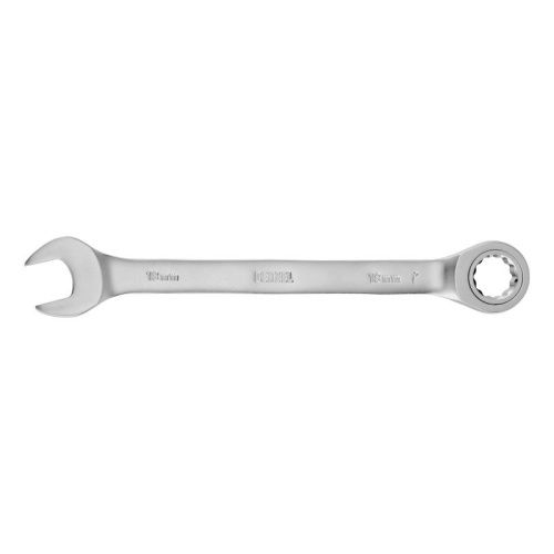 Ключ комбинированный трещоточный, 18 мм, CrV, матовый хром Denzel-Tehinstrument