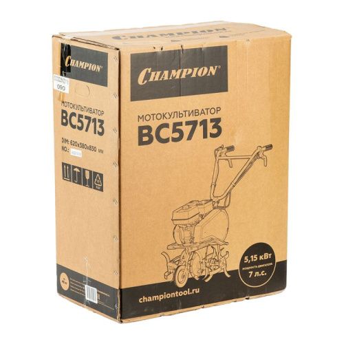 Мотокультиватор Champion, ВC5713-Tehinstrument