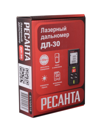 Лазерный дальномер РЕСАНТА ДЛ-30-Tehinstrument