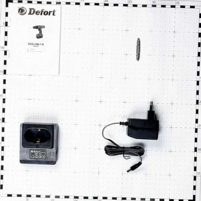Аккумуляторный шуруповерт Defort DCD-12N-7-B (дрель-шуруповерт Дефорт 12н-7), 98299786-Tehinstrument