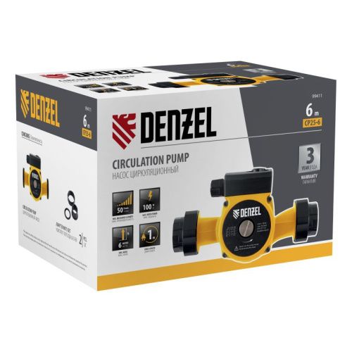 Циркуляционный насос Denzel CP25-6-Tehinstrument