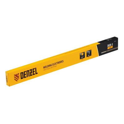 Электроды DER-3, диам. 4 мм, 1 кг, рутиловое покрытие Denzel-Tehinstrument