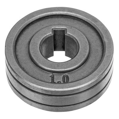 Подающий ролик, V профиль под стальную проволоку 0,8-1мм, 2 шт Denzel-Tehinstrument