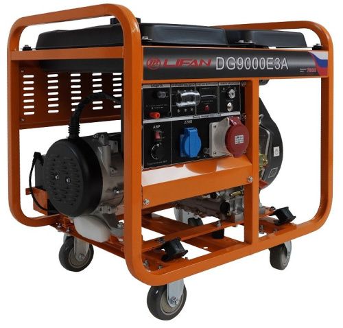 Генератор Lifan-DG9000E3A дизельный-Tehinstrument