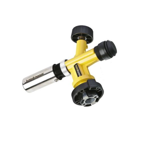 Горелка газовая, пьезоподжиг, регулировка остроты пламени, цинковый корпус, hanskonner-Tehinstrument