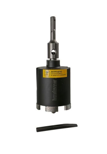 Коронка алмазная по армир. Бетону 68x80 мм, 5 сегментов, Hanskonner-Tehinstrument