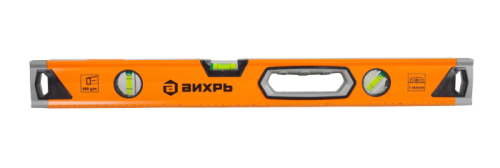 Уровень алюминиевый «Усиленный» 600мм 3 глазка фрезерованный Вихрь-Tehinstrument