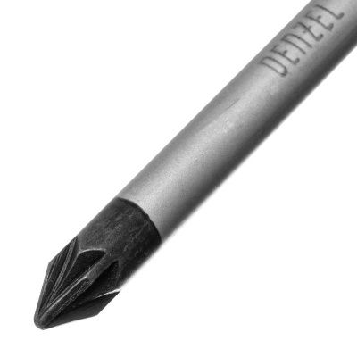 Отвертка, PZ1x75 мм, S2, 3к рукоятка Denzel-Tehinstrument